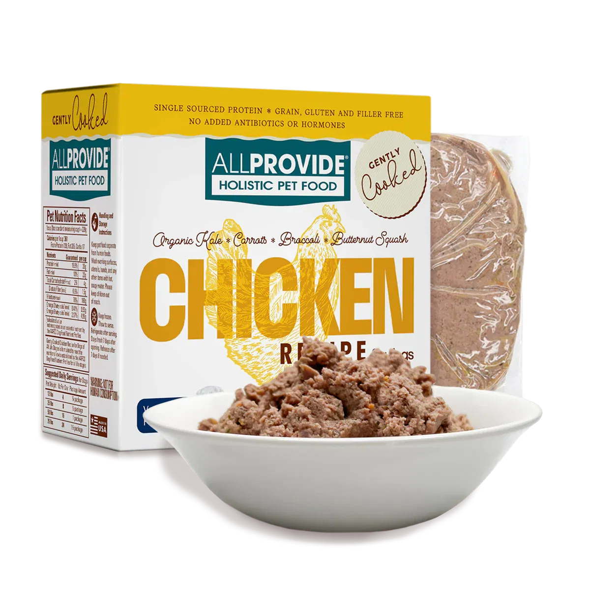 Allprovide Dog Food Recall: FDA Warns of Plastic Contamination in Gently Cooked Chicken Recipe