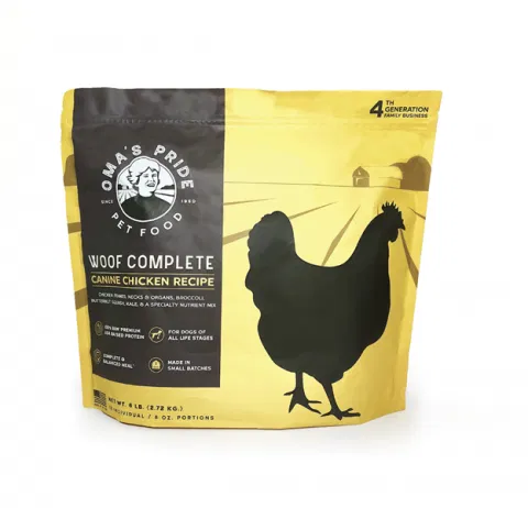 Oma's Pride Dog Food Recall: Salmonella in Frozen Raw Food