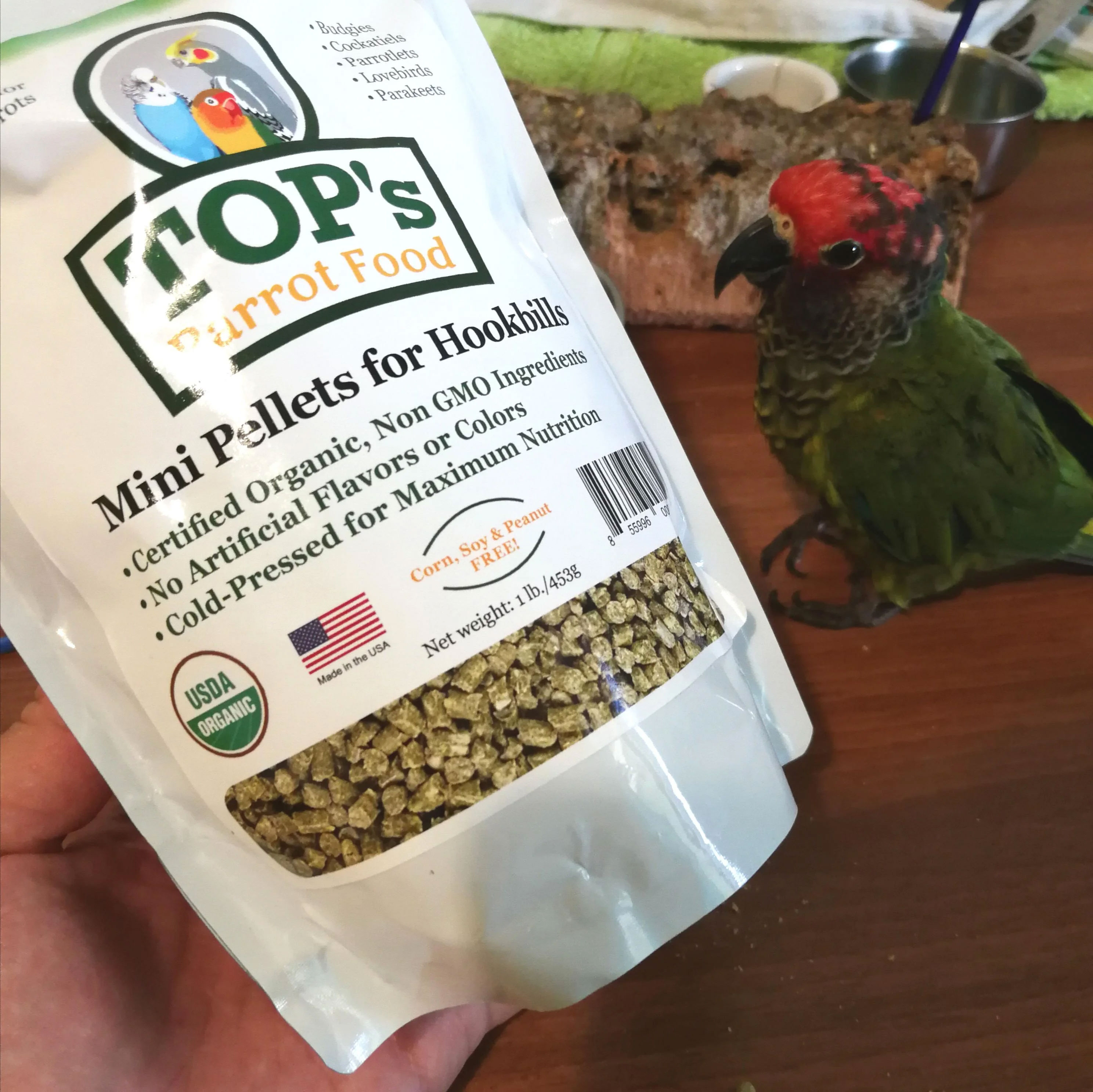 How to Transition to Avian Food Pellets